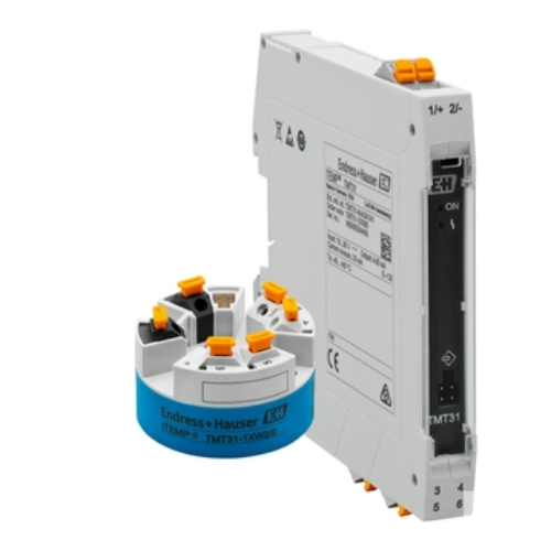 iTEMP TMT31 Head Mount 4-20mA RTD Temperature Transmitter with Pt100 Input and Push-In Terminals