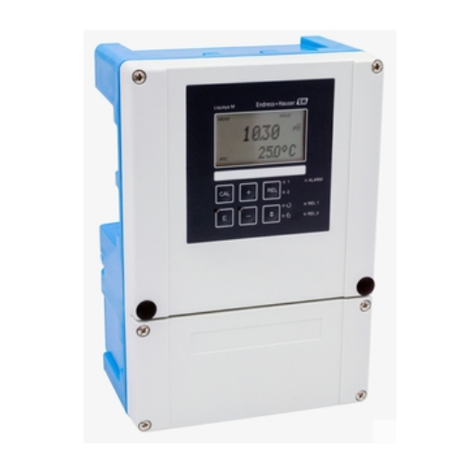 Liquisys CPM253 pH/ORP field transmitter for Memosens sensors and analog electrodes.