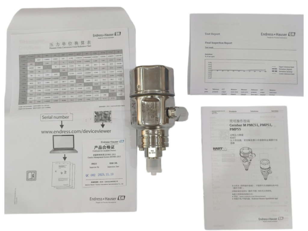 E+H-pressure -transmitter-PMC51-AA21RA1SGCGCJA+AK