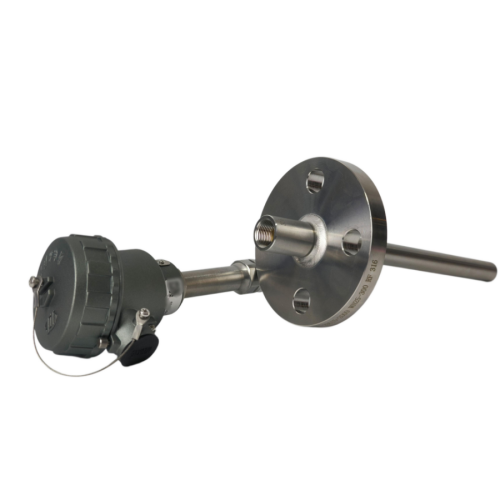 WZGPK-53-P2AJ150G-M-2AM20 Mineral Insulated Sheathed Pt100 RTD Temperature Sensor with Cast Aluminum Junction Box and Adjustable Compression Fitting
