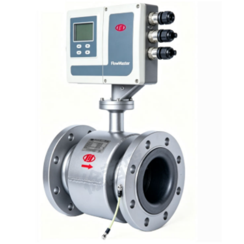 MFC Series Industrial Inline Electromagnetic Flow Meter with High Precision DSP Signal Processing and Dual Line LCD Display