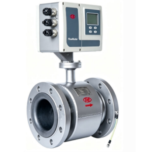 MFC Series Industrial Inline Electromagnetic Flow Meter with High Precision DSP Signal Processing and Dual Line LCD Display