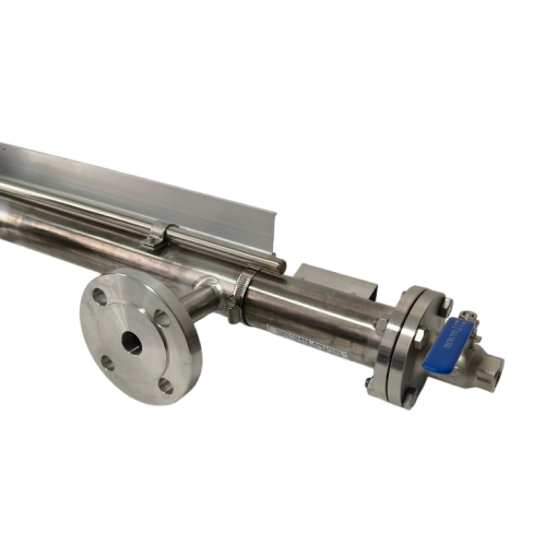 MBS Series Side-Mounted Magnetic Level Gauge with Two-Color Indicator for Industrial Tank Level Measurement