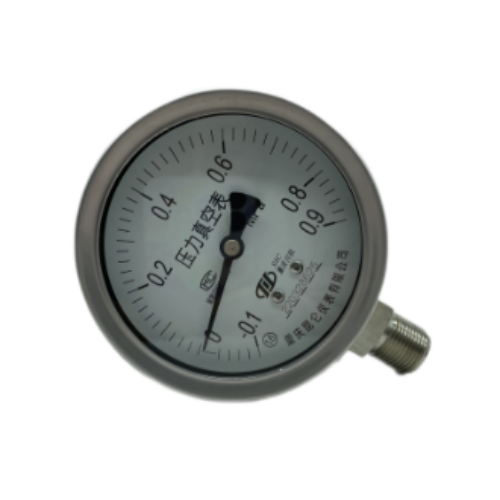 YTH-100 Series 100mm All Stainless Steel Industrial Bourdon Tube Pressure Gauge Manufacturer