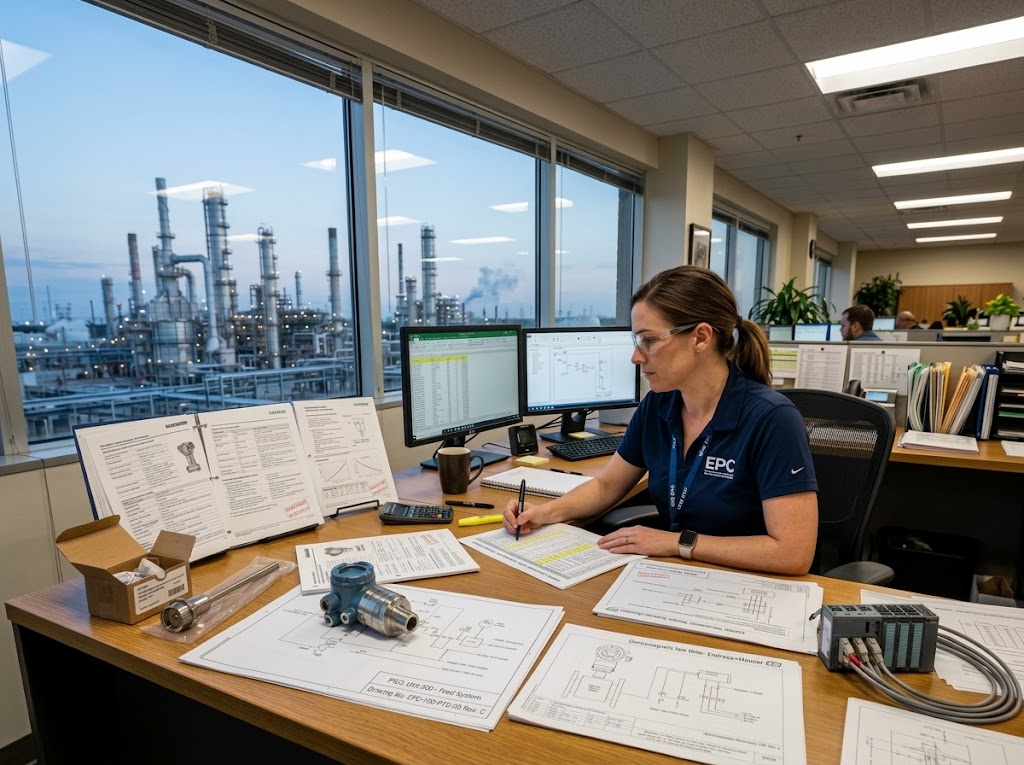 EPC Instrument Procurement Data Package: How to Prevent RFQ Delays, Wrong Specifications and Rework