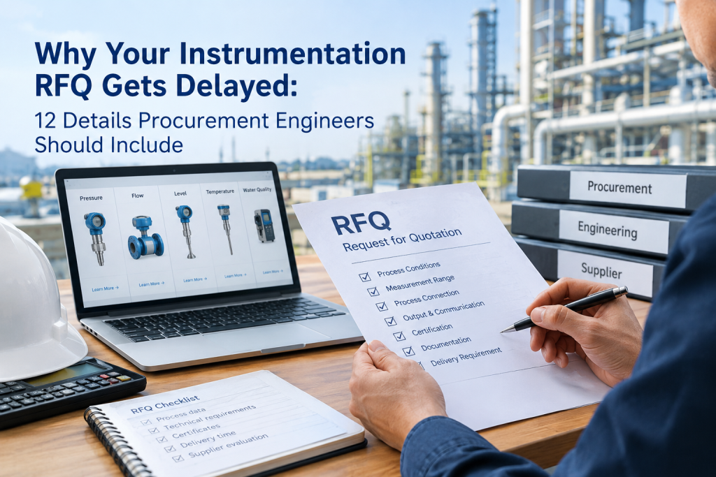 If you have ever sent an instrumentation RFQ and received three different responses from three suppliers, you already know the problem is not always the supplier.