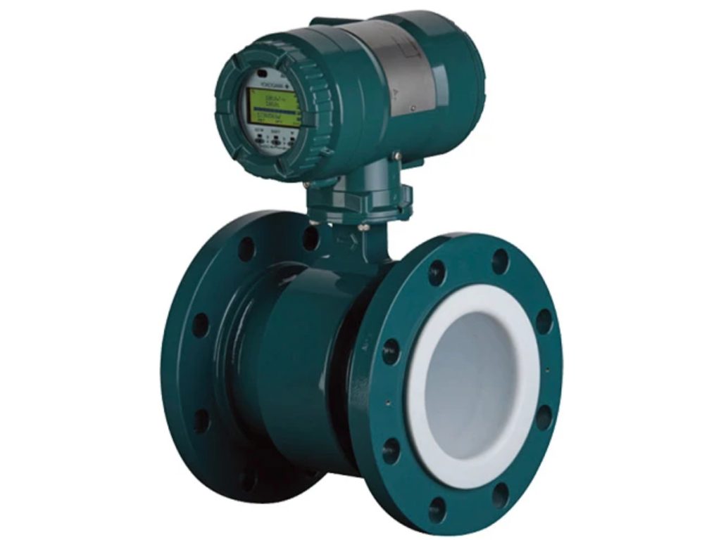 AXW ADMAG TI series magnetic flowmeter for large diameter industrial pipeline