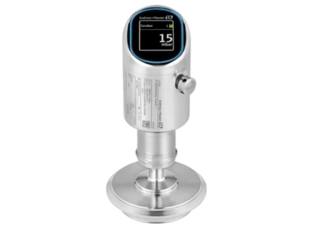 Endress Hauser Cerabar PMP43 hygienic pressure transmitter with 316L metal membrane