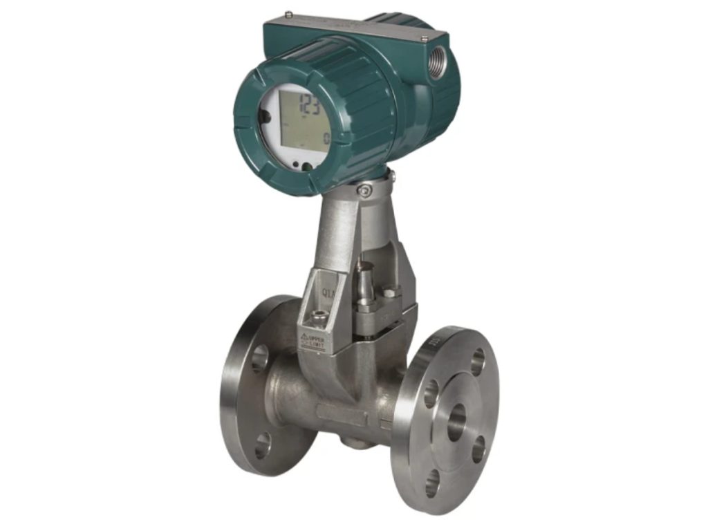 industrial vortex flowmeter for liquid gas and steam measurement