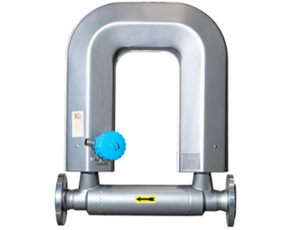 Chongqing Chuanyi Coriolis mass flowmeter with CFT100 OLED transmitter for industrial mass flow and density measurement