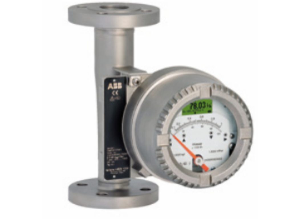 ABB VA Master FAM540 Metal Cone Variable Area Flowmeter for Liquid Gas and Steam